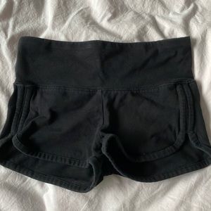 Black booty shorts- TNA